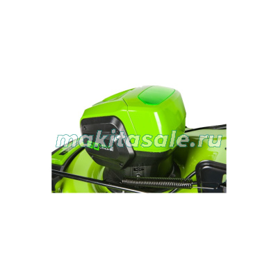 Газонокосилка самоходная, аккумуляторная Greenworks GD60LM46SPK4, 60V, 46 см, с 1хАКБ 4 А.ч. и ЗУ