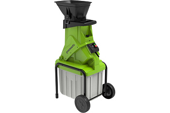 Измельчитель с ящиком Greenworks GACSB 2500W