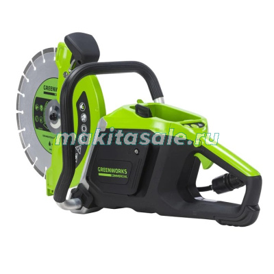 Бетонорез аккумуляторный Greenworks 82PC14, 82V, 350 мм, 4,3 кВт, без АКБ И ЗУ