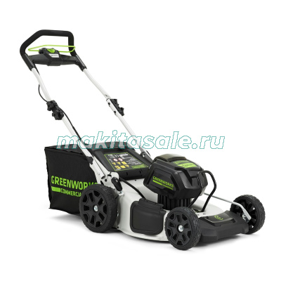Газонокосилка аккумуляторная Greenworks GD82LM51 без АКБ и ЗУ