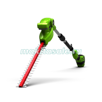 Кусторез штанговый аккумуляторный Greenworks G40PHA, 40V, 51см, без АКБ и ЗУ