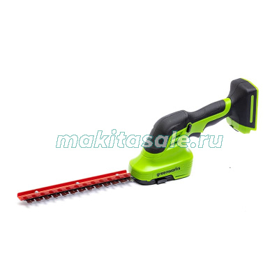 Садовые ножницы-кусторез аккумуляторные Greenworks 24V G24SHT без АКБ и ЗУ