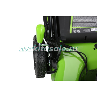 Газонокосилка самоходная Greenworks GC82LM51SP2, 51 см, c 1*АКБ 5 А.ч и ЗУ