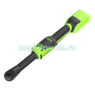 Гайковерт-трещотка удлиненная аккумуляторная Greenworks GD24RWX 24V, 1/2, бесщеточная, без АКБ и ЗУ