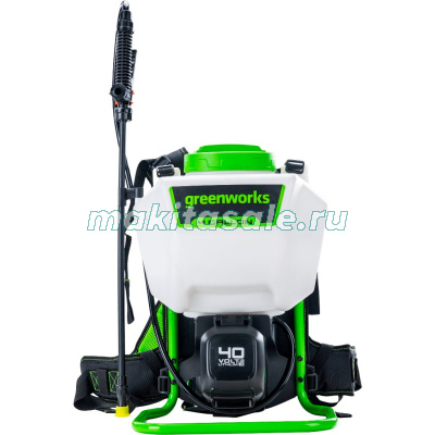 Опрыскиватель аккумуляторный Greenworks G40BPS, 40V, c 1хАКБ 2 Ач и ЗУ