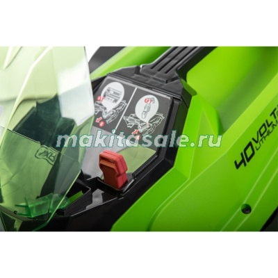 Газонокосилка аккумуляторная Greenworks G40LM35K6