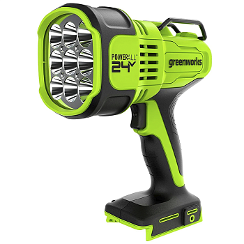 Фонарь-прожектор светодиодный аккумуляторный Greenworks G24SL, 24V, без АКБ и ЗУ
