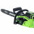 Цепная пила аккумуляторная Greenworks  GD40CS18, 40V, 40 см, бесщеточная,  до 1,8 КВт, с 1хАКБ 8Ач и ЗУ