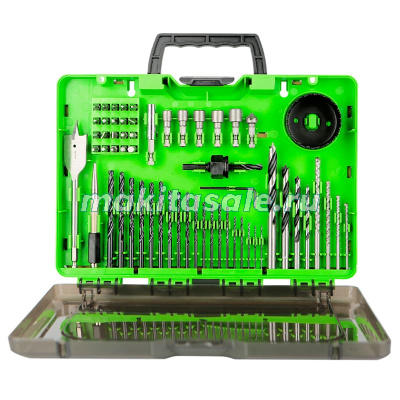 Набор сверл, бит и коронок Greenworks 2944507 (60 шт.)