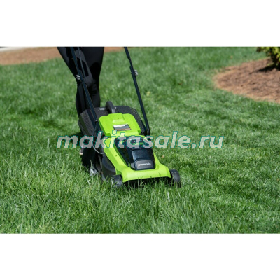 Газонокосилка аккумуляторная Greenworks G24X2LM41 24V 41см без АКБ и ЗУ