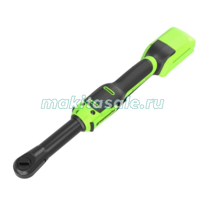 Гайковерт-трещотка Greenworks GD24RW, 24V, бесщеточная, 1/2", 80Нм, редуктор 70 мм, без АКБ и ЗУ с сумкой