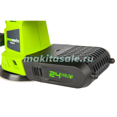 Шлифовальная машина, аккумуляторная Greenworks 24V G24ROS без АКБ и ЗУ