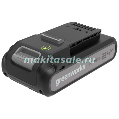 Аккумулятор Greenworks G24B4+ 24V USB Type-C Power Delivery In/Out