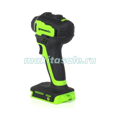 Гайковерт ударный аккумуляторный Greenworks G24IW200 3803607, 24V, 200 Нм, бесщеточный, без АКБ и ЗУ