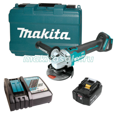 Аккумуляторная УШМ Makita DGA504RT