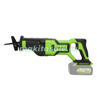 Пила сабельная аккумуляторная Greenworks GD24RS, 24V