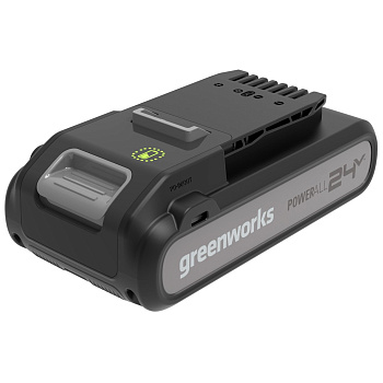Аккумулятор Greenworks G24B4+ 24V USB Type-C Power Delivery In/Out