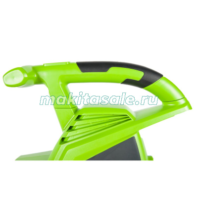 Воздуходув-Садовый Пылесос электрический Greenworks GBV2800, 2800W