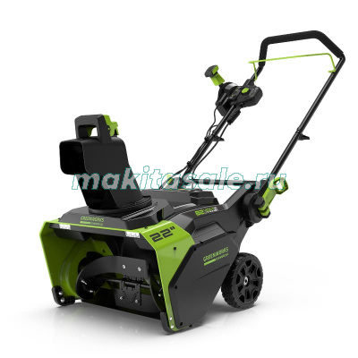 Снегоуборщик аккумуляторный Greenworks GD82ST 82V без АКБ и ЗУ