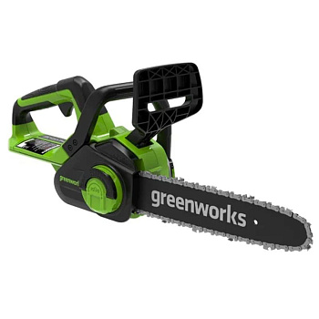 Цепная пила аккумуляторная GreenWorks G24CS25K2