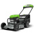 Газонокосилка аккумуляторная Greenworks LM221S, 82V, с АКБ 5 Ач и ЗУ