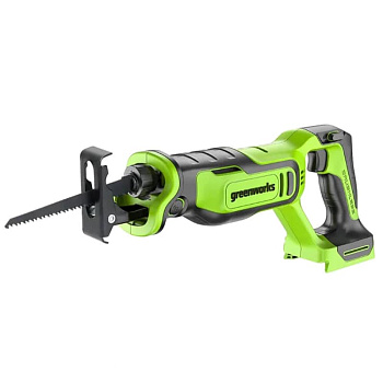 Пила сабельная аккумуляторная Greenworks GPT-BLRS-1, 24V
