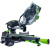 Торцовочная пила Greenworks GD24MS216, 24V, бесщеточная, 4800 об/мин, 216x30мм, рез 65х310мм, с протяжкой, без АКБ и ЗУ