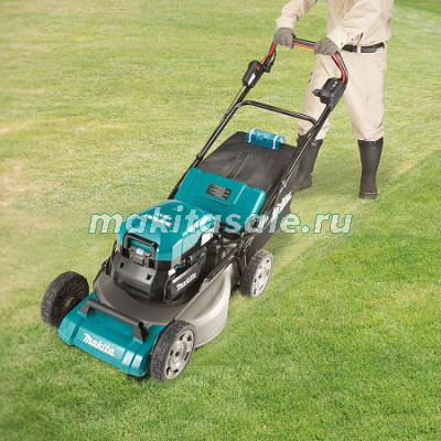 Аккумуляторная самоходная газонокосилка Makita LM001CZ