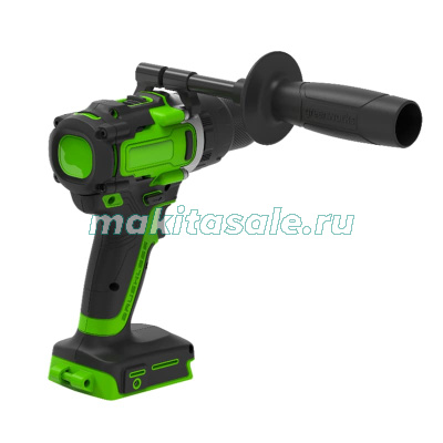 Дрель-шуруповерт ударная аккумуляторная Greenworks GD24DD140 3707607,  24V, 140 Нм, бесщеточная, без АКБ и ЗУ