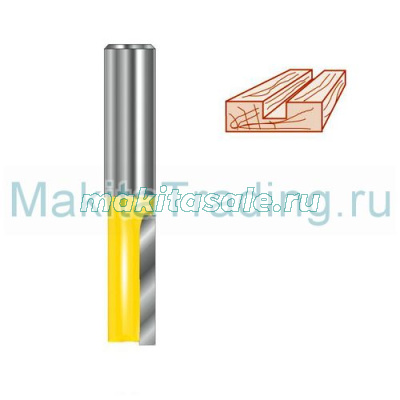 Пазовая фреза с двумя режущими кромками Makita D-47581 51x20x19,1мм 2шт