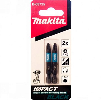 Насадка Impact PH2, 50 мм, Е-form (MZ), 2 шт Makita B-63725