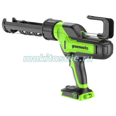 Пистолет для герметиков аккумуляторный Greenworks G24CAU, 24V, 310 мл, без АКБ и ЗУ
