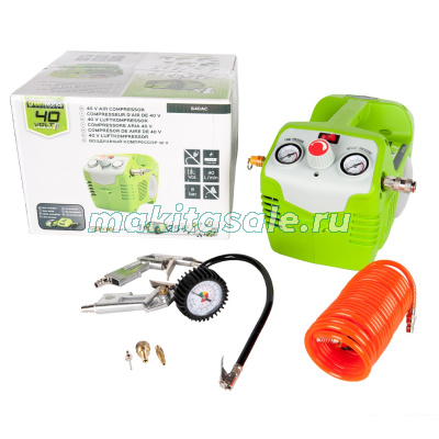 Компрессор аккумуляторный Greenworks G40AC, 40V, без АКБ и ЗУ