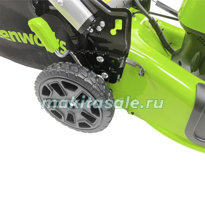 Газонокосилка аккумуляторная Greenworks GD40LM48SP, 40V, 48 см, самоходная, бесщеточная, c 1хАКБ 8 Ач и ЗУ