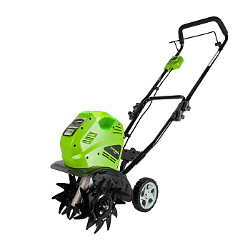 Культиватор аккумуляторный Greenworks G40TLK6