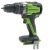 Дрель-шуруповерт ударная аккумуляторная Greenworks GD24DD140 3707607,  24V, 140 Нм, бесщеточная, без АКБ и ЗУ