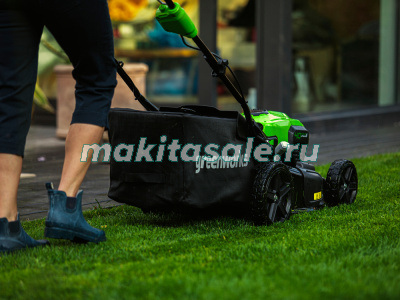 Газонокосилка аккумуляторная Greenworks GD40LM46SPK6