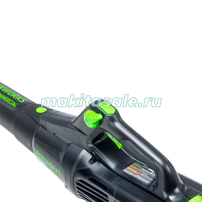 Воздуходув аккумуляторный Greenworks GD82ABII 2407007, 82V, бесщеточный, без АКБ и ЗУ