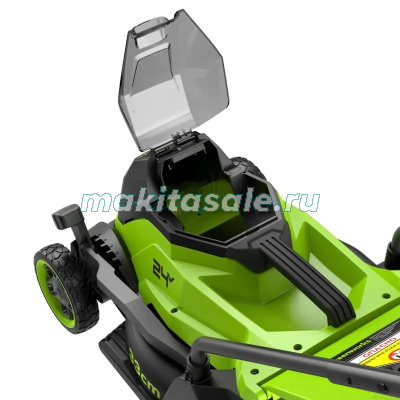 Газонокосилка аккумуляторная Greenworks GD24LM331,  24V, 33 см, бесщеточная, c 1хАКБ 4Ач