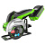 Субкомпактная многофункциональная отрезная машина Greenworks GD24UCS, 24V, 76 мм