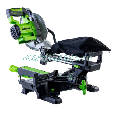 Торцовочная пила аккумуляторная Greenworks GD24MS216, 24V,c 1х8Ач и ЗУ