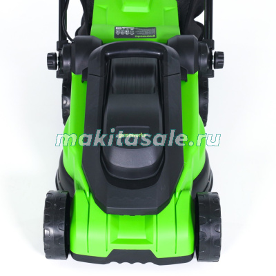 Газонокосилка Greenworks GD1200LM32, 220v, 32 см, 1.2 кВт (сетевая)