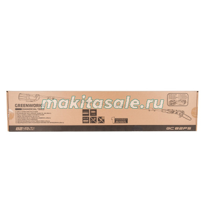 Высоторез/Сучкорез аккумуляторный Greenworks 82V GC82PS без АКБ и ЗУ