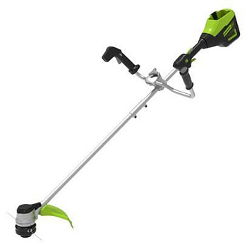 Триммер аккумуляторный Greenworks GD60BCB, 60V, 40 см, с АКБ 4АЧ и ЗУ
