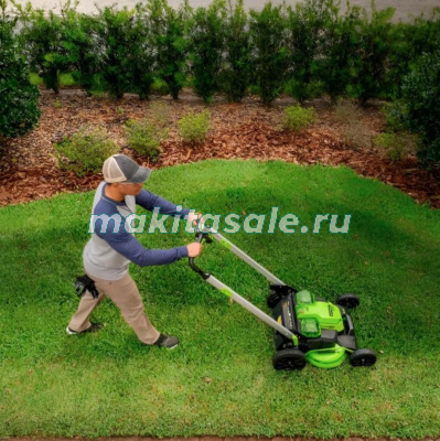 Газонокосилка аккумуляторная Greenworks GD60LM61, 60V