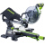 Торцовочная пила аккумуляторная Greenworks GD24MS216, 24V, с 1хАКБ 4Ач и ЗУ