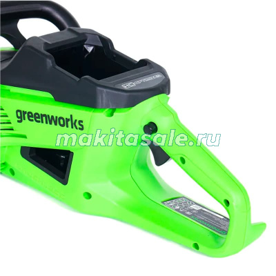 Цепная пила аккумуляторная Greenworks GD40CS20XK4 2008807UB, 40V, 40 см, 2000 Вт, бесщеточная,   c 1хАКБ 4 Ач И ЗУ