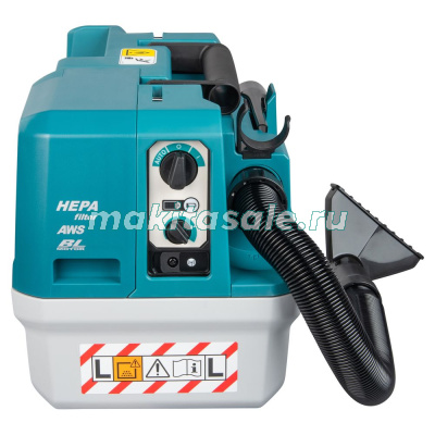 Аккумуляторный портативный пылесос XGT Makita VC013GLZ
