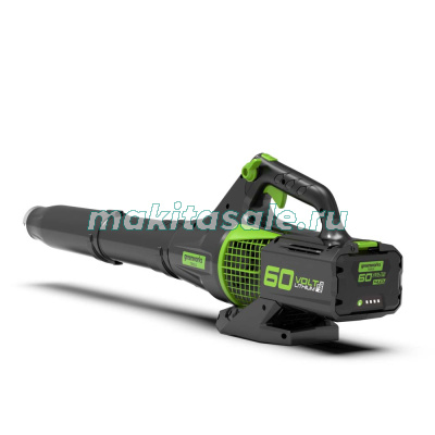 Воздуходув аккумуляторный Greenworks GD60ABK4, 60V, c 1хАКБ 4 А.ч. и ЗУ