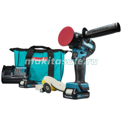 Аккумуляторная полировально-шлифовальная машина CXT Makita PV301DSAE